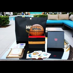 MCM x WILSON Basketball BEVERLY HILLS EXCLUSIVE